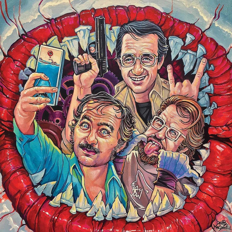 Smile You Son Of A B! by Dave MacDowell wall art