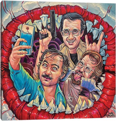 Smile You Son Of A B! Canvas Art Print - Dave MacDowell