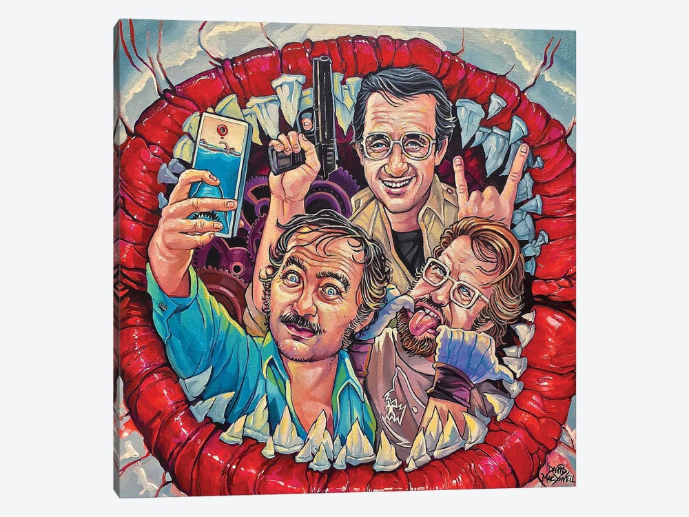 Smile You Son Of A B! by Dave MacDowell 1-piece Canvas Print