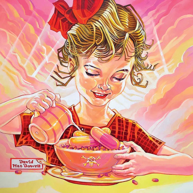 Breakfast Of Champions by Dave MacDowell wall art