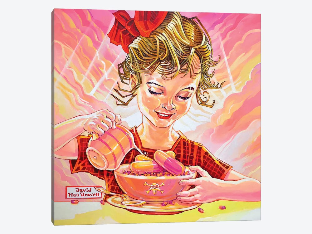 Breakfast Of Champions by Dave MacDowell 1-piece Canvas Art Print