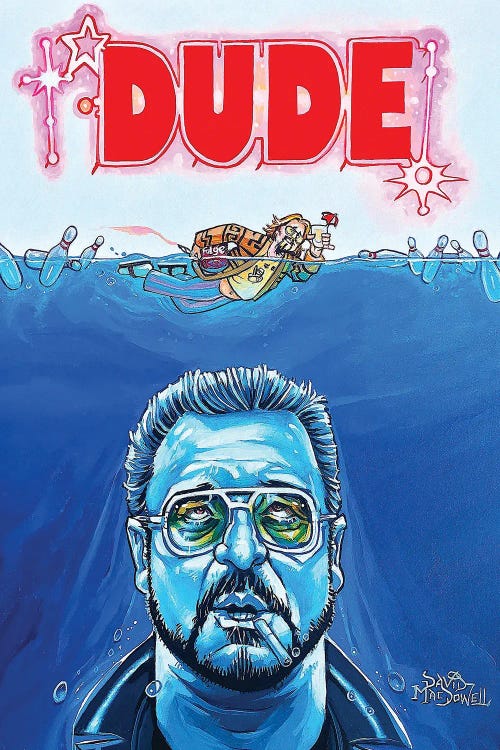 Dude! by Dave MacDowell wall art