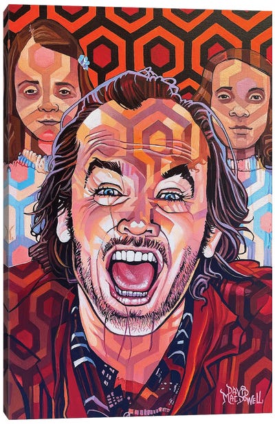 Forever And Ever Canvas Art Print - Jack Torrance