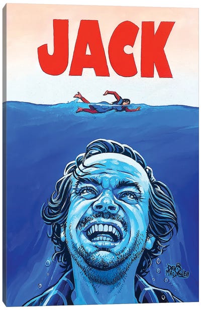 JACK! Canvas Art Print - The Shining