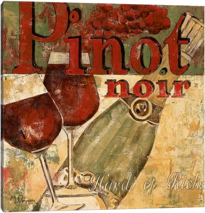 Pinot Noir Canvas Art Print