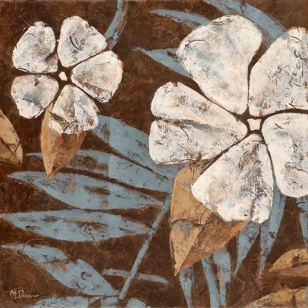 Maria Donovan: Flowers on Chocolate II by Maria Donovan