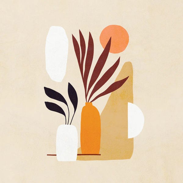 '70s Aesthetic: The Shapes Of Nature I by Dominique Vari