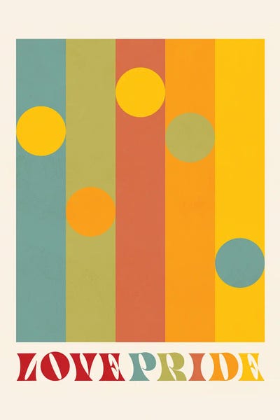 Love Pride by Dominique Vari art print