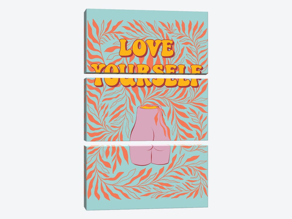 Love Yourself by Dominique Vari 3-piece Art Print