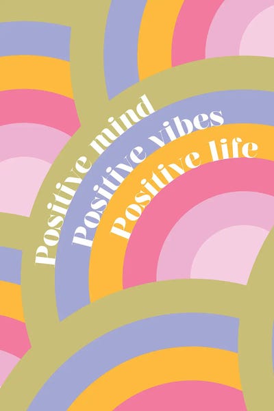 Gratitude: Positive Rainbows by Dominique Vari