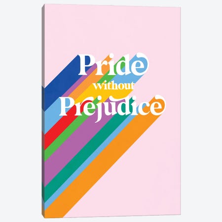 Pride Without Prejudice Canvas Print #DVR160} by Dominique Vari Canvas Wall Art