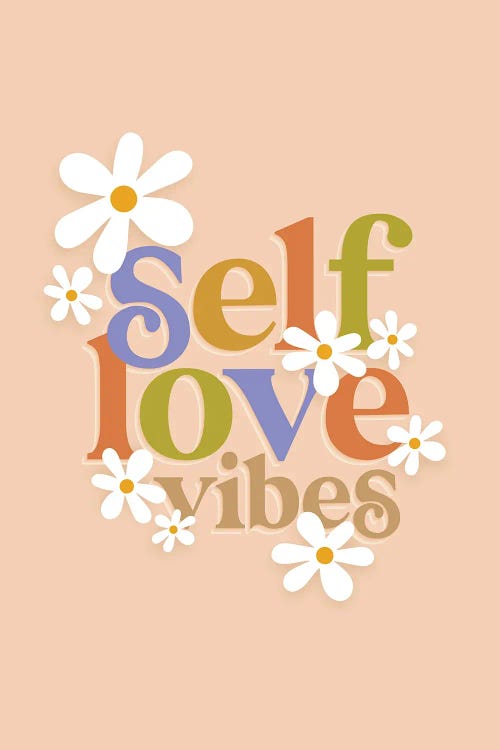 Self Love Vibes by Dominique Vari wall art
