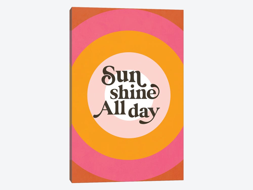 Sunshine All Day by Dominique Vari 1-piece Canvas Wall Art