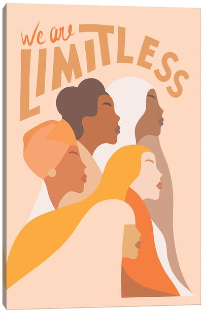 We Are Limitless I Canvas Art Print - Dominique Vari