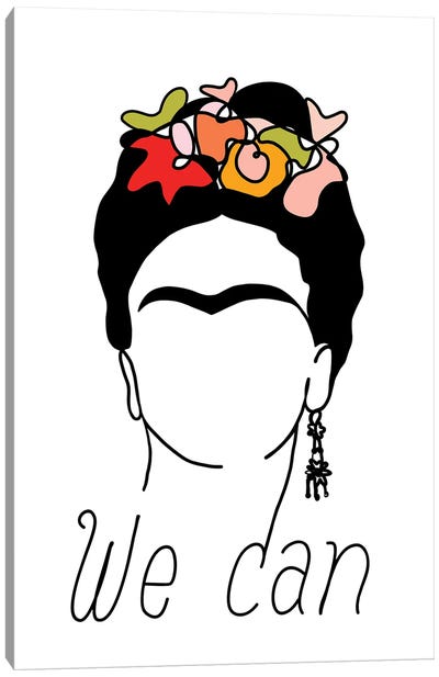 Frida We Can Canvas Art Print - The Advocate