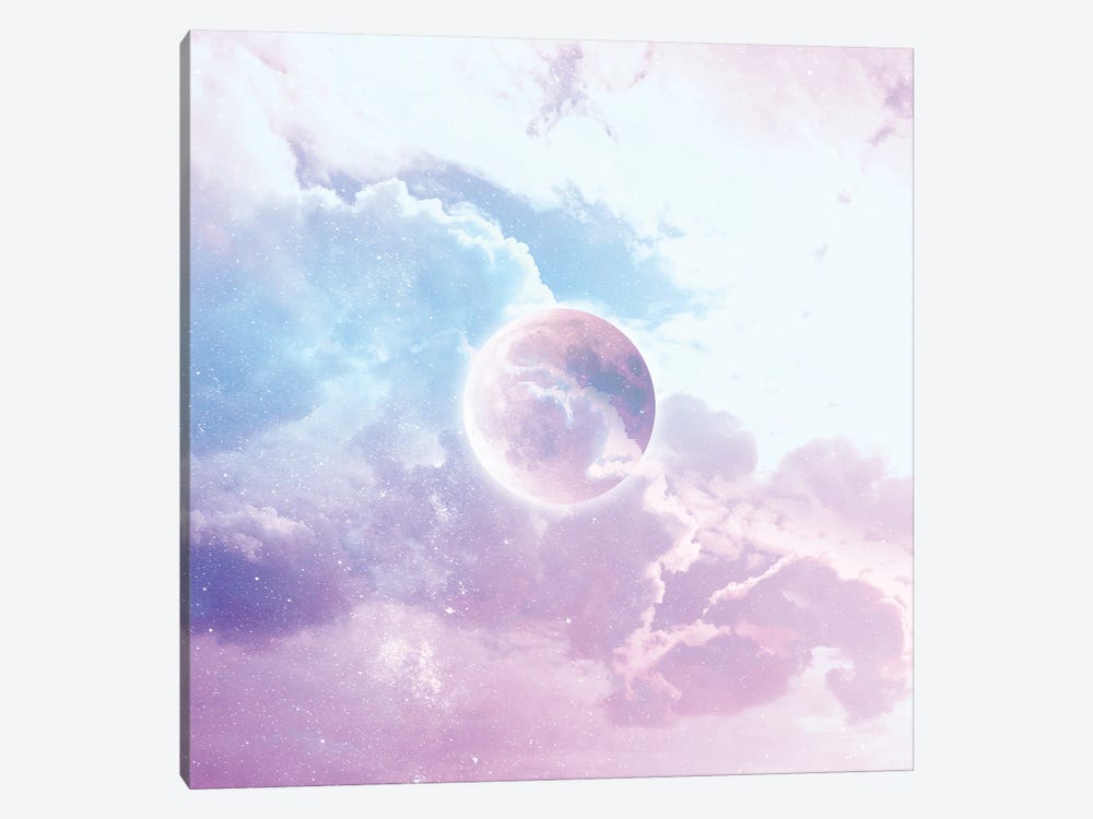 Iridescent Moon Candy by Dominique Vari 1-piece Canvas Print