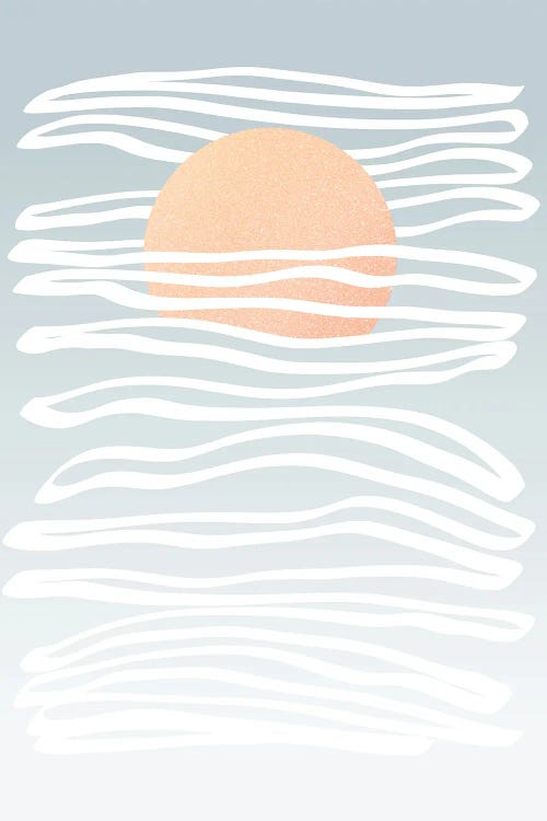 Minimal Sun Stream by Dominique Vari wall art