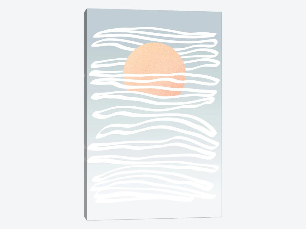 Minimal Sun Stream by Dominique Vari 1-piece Canvas Print
