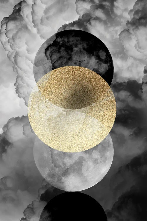 Moonphases In The Clouds by Dominique Vari wall art