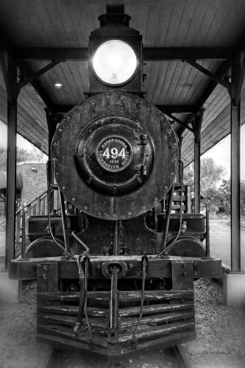 Vintage Train I BW by Debra Van Swearingen wall art