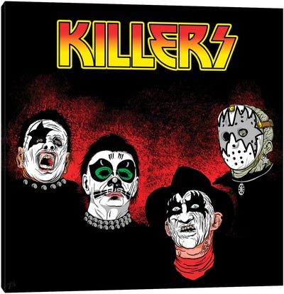 KILLERS Canvas Art Print - Freddy Krueger