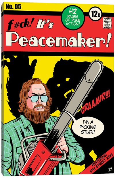 Peacemaker V Canvas Art Print - Comic Books