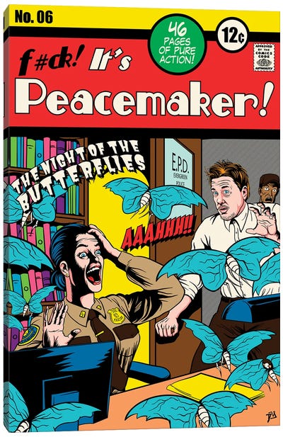 Peacemaker VI Canvas Art Print - Comic Books