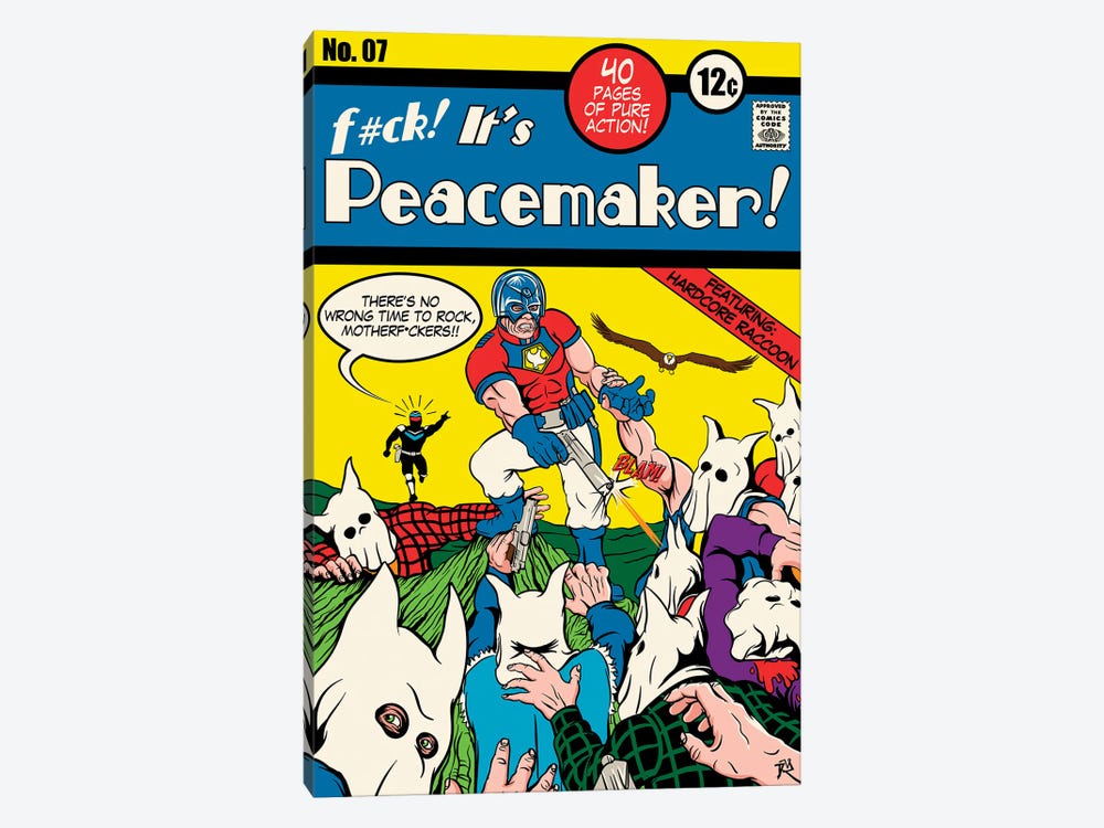 Peacemaker VII by Davi Alves 1-piece Canvas Art Print