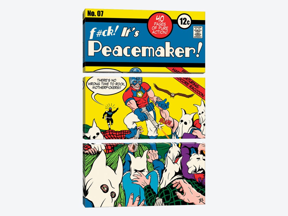 Peacemaker VII by Davi Alves 3-piece Art Print