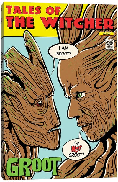 The Witcher S2E2 Canvas Art Print - Groot