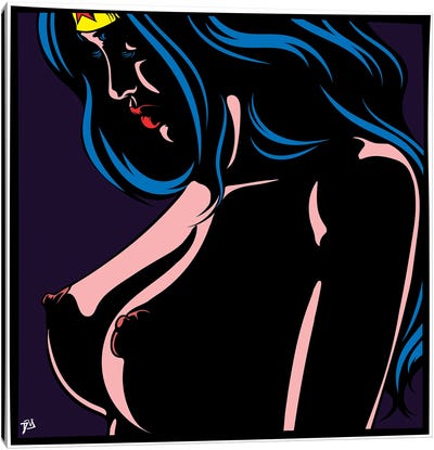 Bodies In The Dark III Canvas Art Print - Wonder Woman