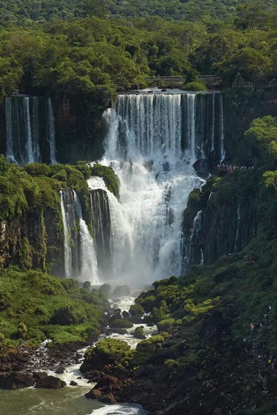 David Wall: Iguazu Falls, Argentina, seen from Brazil side by David Wall