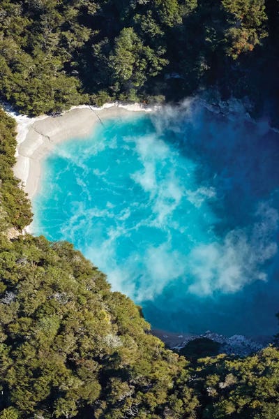 New Zealand: Inferno Crater, Waimangu Volcanic Valley, Near Rotorua, North Island, New Zealand by David Wall