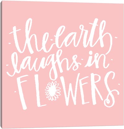 Earth Laughs in Flowers Canvas Art Print