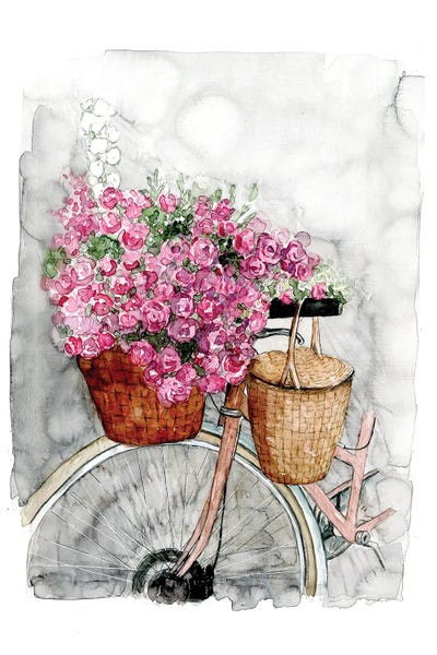 Bicycle In Spring by Dogwood Portfolio art print