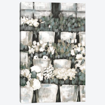 Rows of Flowers Canvas Print #DWD41} by Dogwood Portfolio Canvas Art Print