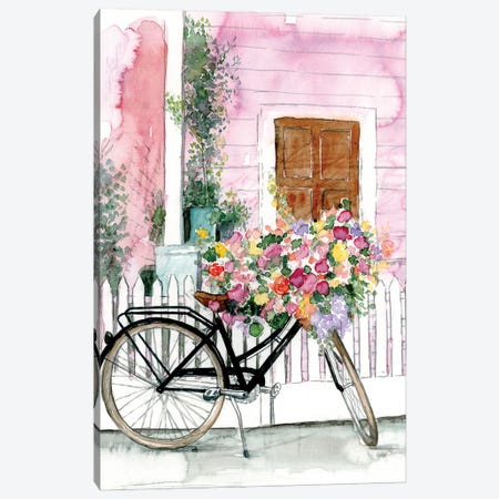 Spring Bike Ride Canvas Print #DWD42} by Dogwood Portfolio Canvas Print