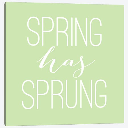 Spring Has Sprung Canvas Print #DWD43} by Dogwood Portfolio Canvas Print