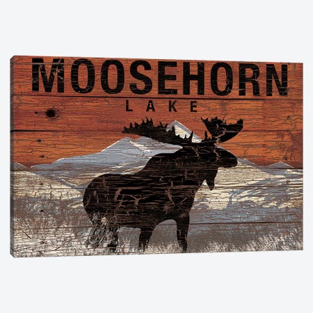 Moosehorn Lake Canvas Print #DWD58} by Dogwood Portfolio Canvas Wall Art