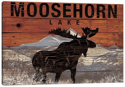 Moosehorn Lake Canvas Art Print