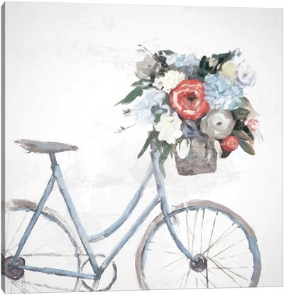 Bicycle Reflections Canvas Art Print