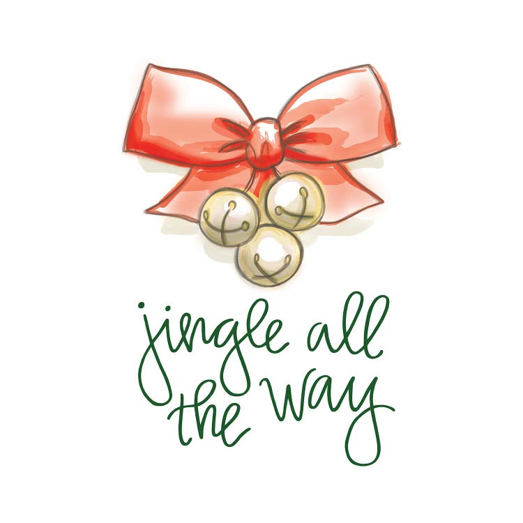 Jingle All The Way by Dogwood Portfolio wall art