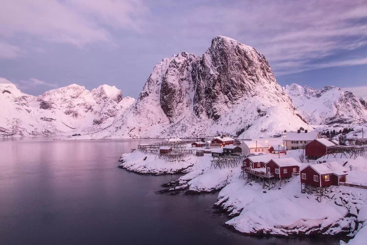 Lofoten Islands, Moskenesoya, Sakrisoy, Norway.