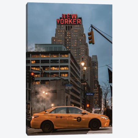 A New Yorker Moment Canvas Print #DWK14} by Dylan Walker Canvas Art