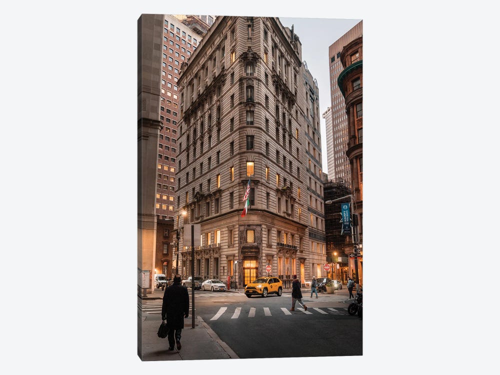 5pm In The Financial District by Dylan Walker 1-piece Art Print