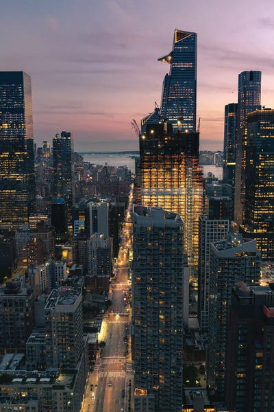 Dylan Walker: Cotton Candy Skies In Nyc by Dylan Walker