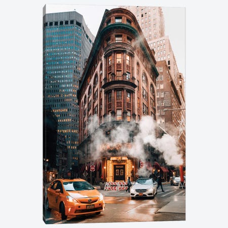 A Classic New York Moment Canvas Print #DWK23} by Dylan Walker Canvas Artwork