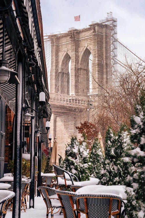 Snow Days Under The Brooklyn Bridge