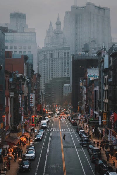Moody Days In China Town by Dylan Walker art print