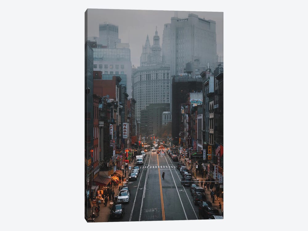 Moody Days In China Town by Dylan Walker 1-piece Canvas Art Print
